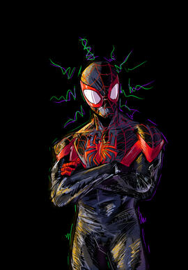 ULTIMATE Spider-man ; Miles Morales