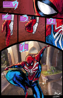 Spider-man Comic TEst
